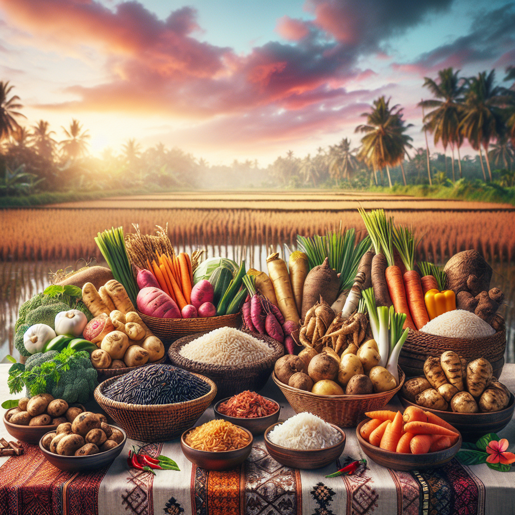Keanekaragaman Makanan Pokok di Indonesia: Dari Nasi Hingga Umbi-umbian