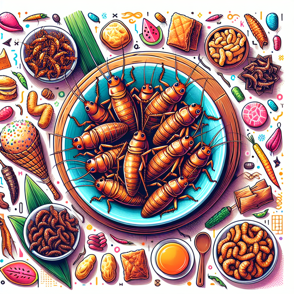 Mengenal Keunikan Makanan Aneh di Indonesia: Dari Jangkrik Goreng hingga