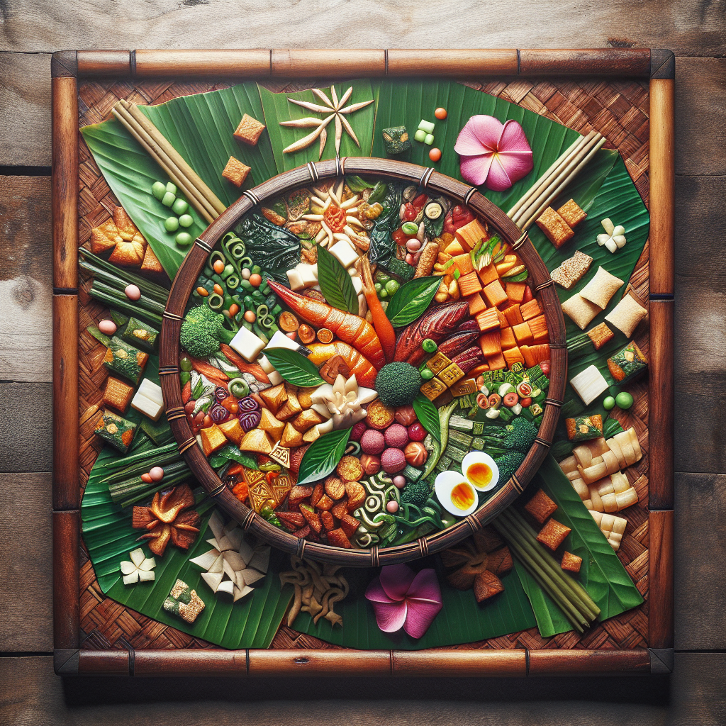 Seni Plating Makanan Indonesia: Mengangkat Cita Rasa Tradisional dengan